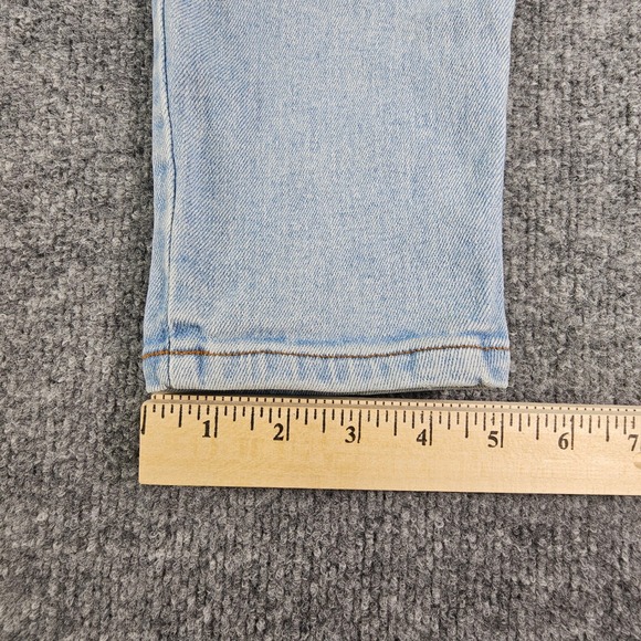 Vtg 90s Levi's Orange Tab 57912 High Rise Slim Taper Mom Jeans Light Wash Size 9 - Picture 10 of 12